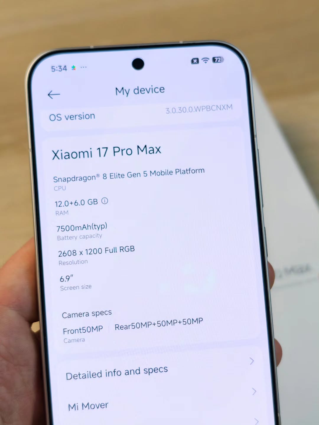 🔴 Mi 17 Pro Max (512/12)  version Global